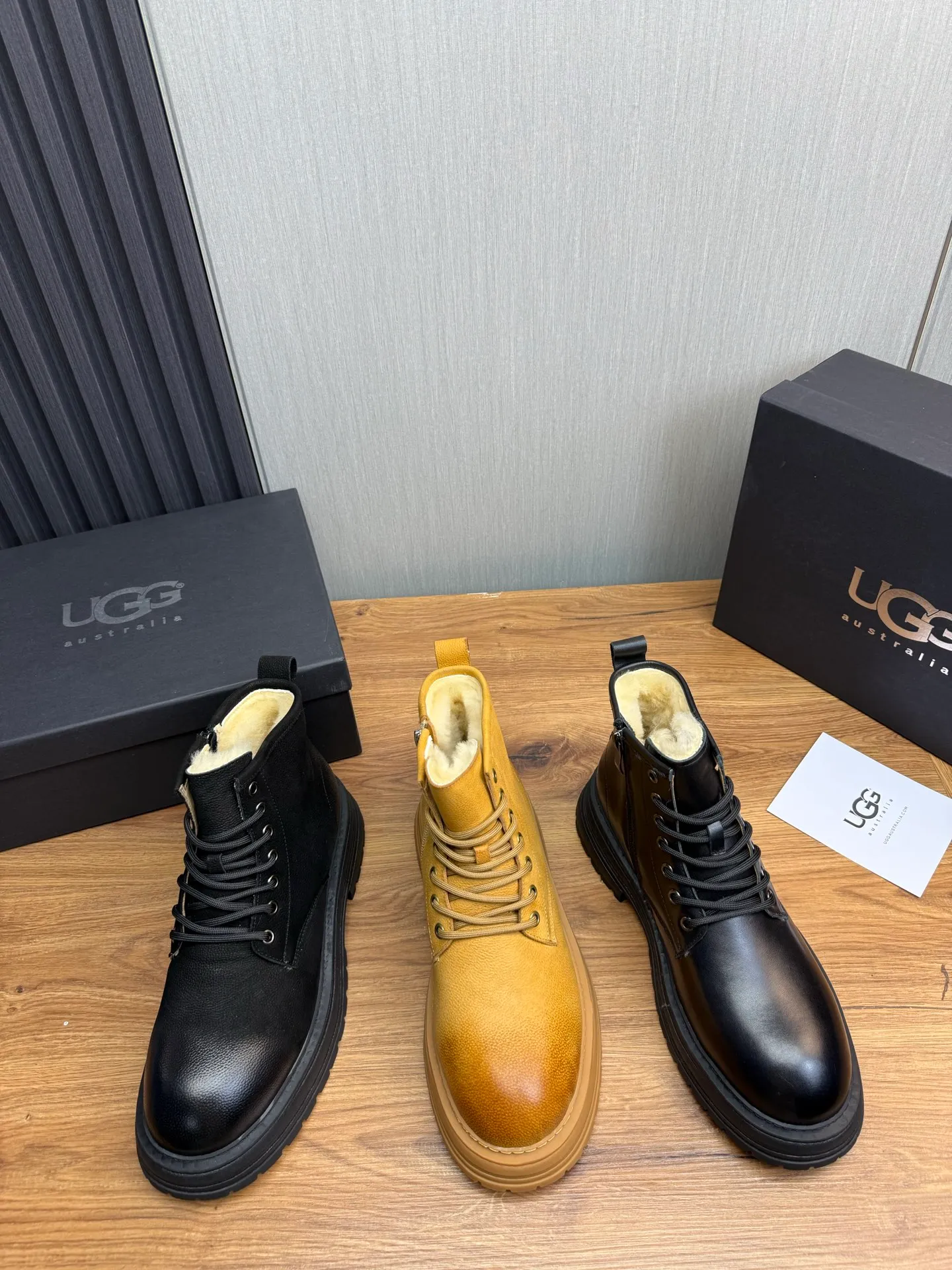Factory price 680💰 [UGG] Men's hot winter warm boots🐑Simple and fashionable design, cowhide➕comfortable and warm wool lining. Soft and comfortable to wear, good warmth retention, and excellent foot feel. Regular size 38-45